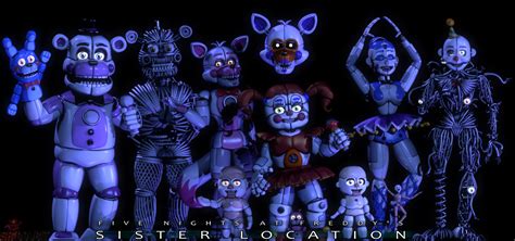 fnaf sl characters|all sl fnaf characters.